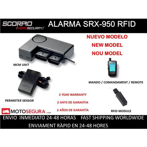 scorpio srx alarm